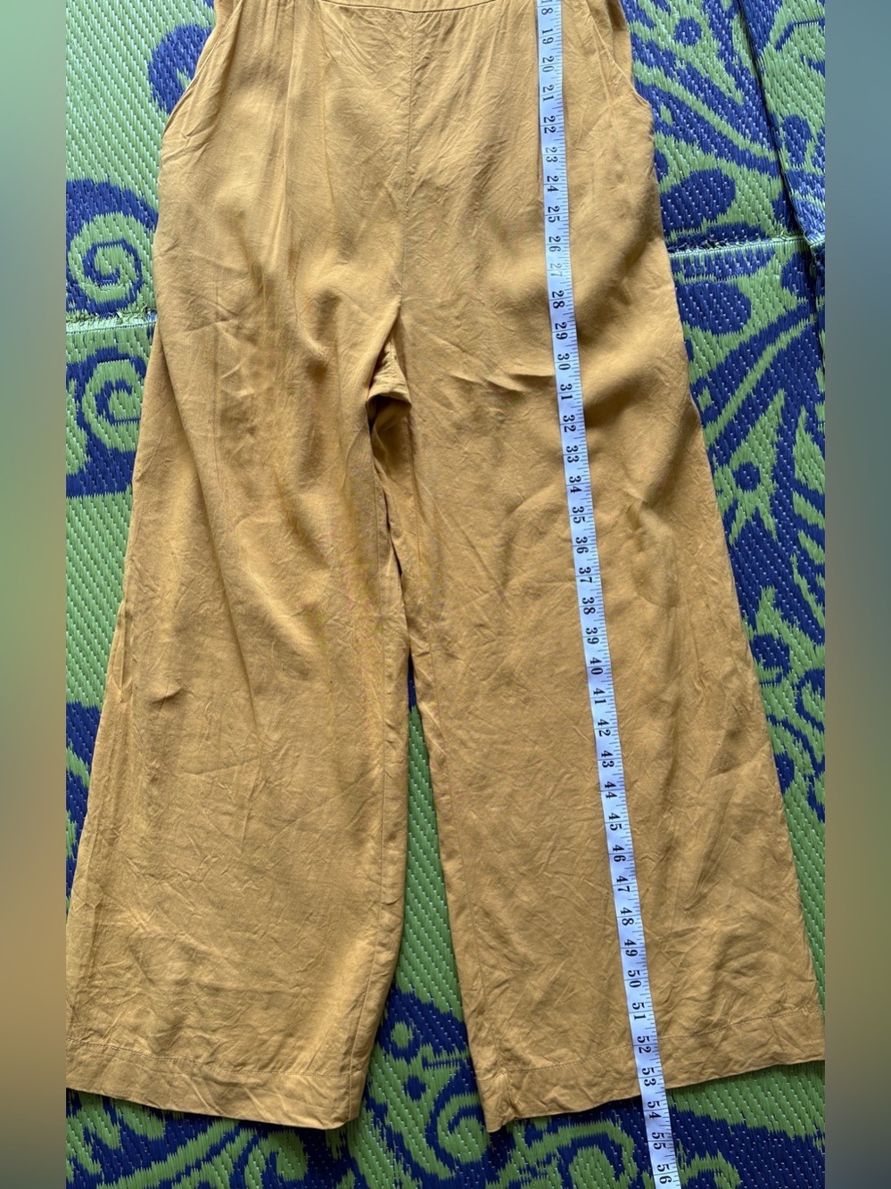 Birds of North America Sandgrouse Jumpsuit In Mustard Yellow Size 6 Square-Neck - Picture 12 of 15